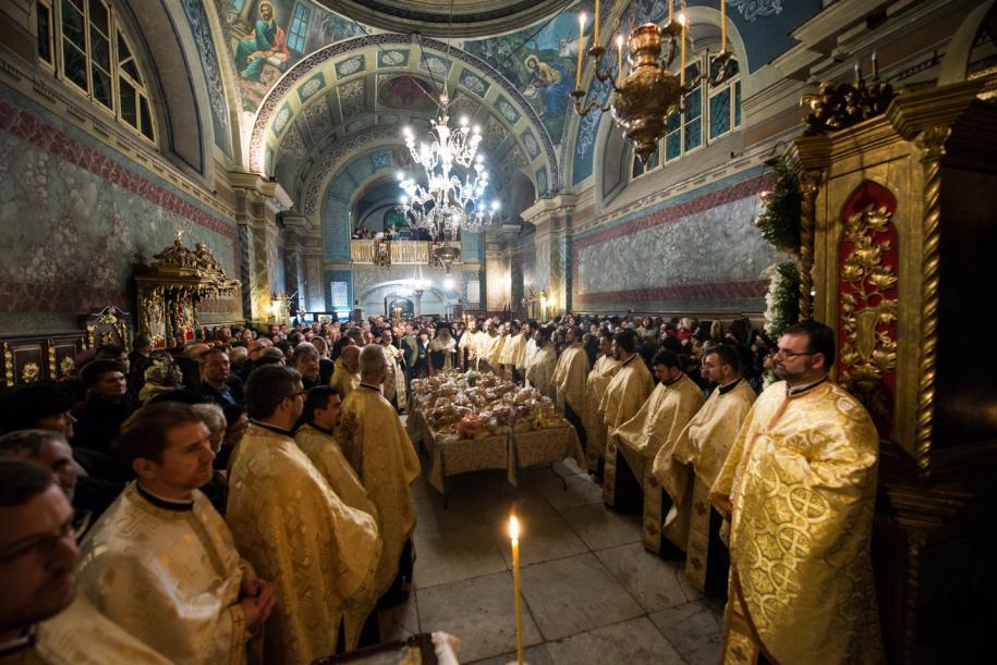 Hram la Biserica „Sfântul Ierarh Spiridon” din Iași/ Foto: Tudorel Rusu